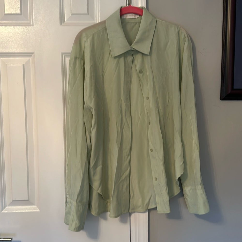 Light green blouse